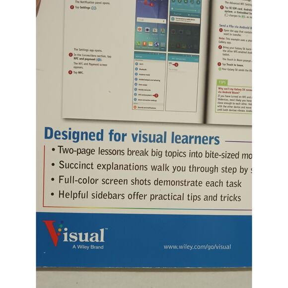 Teach Yourself VISUALLY Samsung Galaxy S6 by Guy Hart-Davis (2015, Trade... - Picture 4 of 8
